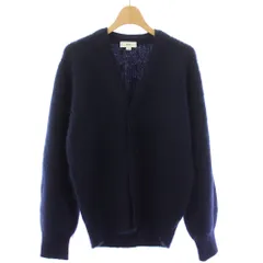 ハイク HYKE 22AW MOHAIR WOOL CARDIGAN カーディガン モヘヤ 長袖 1 ネイビー 222-11292 /TKのサムネイル