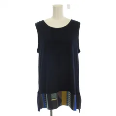 ポールスミス ブラック Paul Smith BLACK 25AW タンクトップ XL 紺 ネイビー 青 ブルー ラウンドネック ノースリーブ /LPのサムネイル