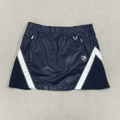 1SIZE パーリーゲイツ ゴルフ メッシュ ミックス プリーツ スカート 0807のサムネイル