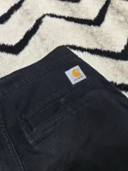 M カーハート WIP 麻 リップストップ ジョガー パンツ / チャコールのサムネイル