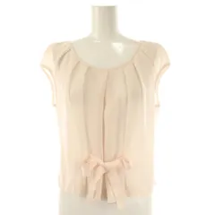 ハロッズ Harrods シアーノースリーブブラウス プルオーバー 2 ピンク /HK ■OSのサムネイル