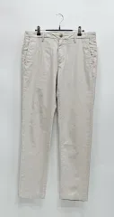 ヘンリーコットンズ 24SS Henry Cotton's イタリアンフィット リネン パンツ / メンズ 82 ライトグレーのサムネイル