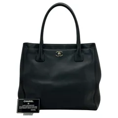 【中古】シャネル エグゼクティブトート トートバッグ ココマーク キャビアスキン シルバー金具 Aランク ch55225ccのサムネイル