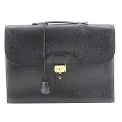 【HERMES】エルメス サック ア デペッシュ41 フィヨルド 黒 □B メンズ ビジネスバッグのサムネイル