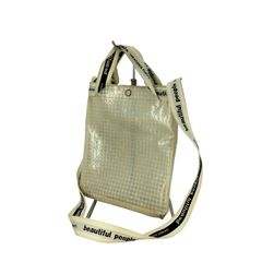 ビューティフルピープル beautiful people Vinyl logo tape Sacoche bag ビニール ロゴ テープ サコッシュ バッグ レディース 表記無
