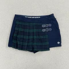 2SIZE パーリーゲイツ CHECK バイカラー バックル スカート パンツ 0807のサムネイル