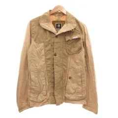ジースターロウ G-Star RAW ジャケット M ベージュ 無地 長袖 ポケット複数 /SC ■ECG004のサムネイル