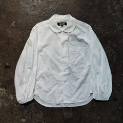 BLACK COMME des GARCONS 23ss 丸襟パフスリーブシャツ ブラックコムデギャルソン 2023ss AD2022のサムネイル
