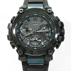 【三重本店】 中古 CASIO | カシオ MTG-B3000B-1A2 G-SHOCK MT-G MTG-B3000 Series 腕時計 多針アナログ表示 タフソーラー電波時計 ブラック×グリーン系 【131】