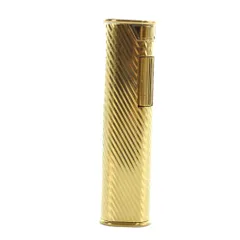 ダンヒル dunhill 3910750 ガスライター 喫煙具 タバコ 小物 ドレスライター ローラー式 ゴールド色 ■GY18 /MQのサムネイル