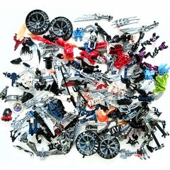 Used, authentic LEGO Bionicle parts, bulk sale. Large quantity of LEGO bricks. [Item number: 4362]
