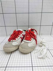 ◇ Θ オニツカタイガー Onitsuka Tiger メキシコ66 TH4J2L ホワイト系 レッド系 23.5cm レディース E 【1604300001515】
