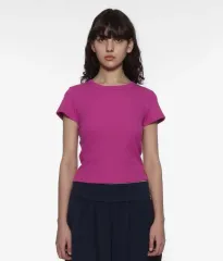 パルティメントウィメン ショートスリーブTシャツ ホットピンク (タグ付き新品)のサムネイル