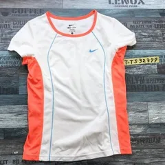 NIKE ナイキ レディース スポーツ 半袖Tシャツ S 白のサムネイル