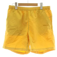マーモット MARMOT ショートパンツ パンツ L 黄色 イエロー 無地 MTSS25WHP035 /DUのサムネイル