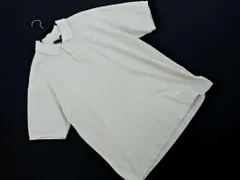THE NORTH FACE ザノースフェイス ロゴ ワンポイント 半袖 ポロシャツ sizeM/ライトベージュ ■◆ メンズのサムネイル