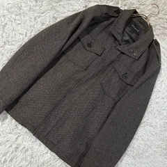 《良品》BANANA REPUBLIC アウター ブラウン M カジュアル 上品のサムネイル