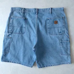 ■古着 Carhartt カーハート B29 STW デニムペインターショーツ ハーフパンツ 短パン ヘビーオンス 11年製 W42【WL6641】のサムネイル
