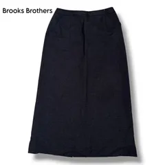 【Brooks Brothers】ウールストレッチ スリット ロングスカートのサムネイル