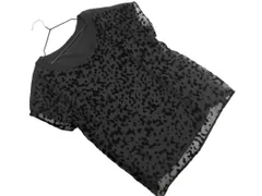 LAUTREAMONT ロートレアモン フレンチスリーブ 切替 カットソー size38/黒 ■◆ レディースのサムネイル