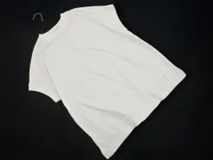 新品 Le souk ルスーク フレンチスリーブ カットソー sizeL/オフホワイト ■◆ レディースのサムネイル