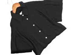 jouetie ジュエティ リネン混 クロップド ブラウス シャツ sizeM/黒 ■◆ レディースのサムネイル