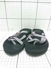 ◇ ⊂ テバ Teva 6840 サンダル ストラップサンダル アウトドアサンダル ブラック系 23cm レディース E 【1604300010951】