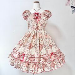 BABY◇恋月姫ステンドグラス天使柄プリントワンピース - メルカリ