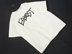 EGOIST エゴイスト ロゴ プリント オーバーサイズ Tシャツ 白 ■◆ レディースのサムネイル