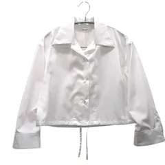 【新品タグ付き】CINOH　チノ クロップド オープンカラー シャツ UNITED ARROWS ユナイテッドアローズのサムネイル