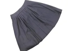 CROLLA クローラ リボン Aライン 台形 スカート size36/濃紺 ■■ レディースのサムネイル