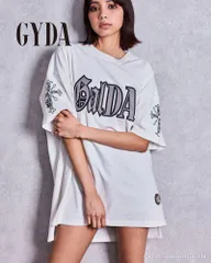 【土日祝も発送あり】GYDA ジェイダ GYDA×GALFY BACK LOGO BIG Tシャツ 072642771501のサムネイル