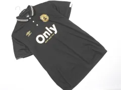 umbro アンブロ 大きいサイズ プリント ポロシャツ sizeXO/黒 ■◆ メンズのサムネイル