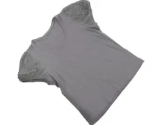 HIROKO KOSHINO ヒロココシノ シフォン フリル 半袖 カットソー size40/グレー ■◆ レディースのサムネイル