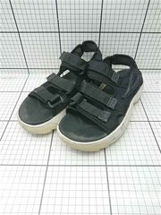 ◇ ⊂ フィラ FILA F0304 3082 スポーツサンダル アウトドアサンダル ブラック系 24.0cm レディース E 【1604300012757】