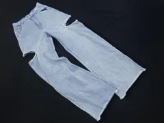 who's who Chico フーズフーチコ ダメージ加工 デニムパンツ sizeM/ライトブルー ■■ レディースのサムネイル