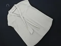 Loungedress ラウンジドレス ガリャルダガランテ ボウタイ フレンチスリーブ シャツ sizeF/ライトグレージュ ■◆ レディースのサムネイル
