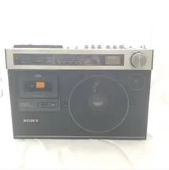 希少・昭和レトロ???】SONY CF-1990 3バンド ラジカセ 通電確認済