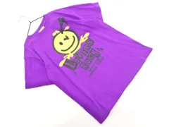 SUPER LOVERS スーパーラヴァーズ プリント Tシャツ 紫 ■◆ レディースのサムネイル