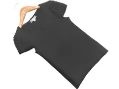 FRANCO FERRARO フランコフェラーロ フリル ニット カットソー size2/黒 ■◆ レディースのサムネイル