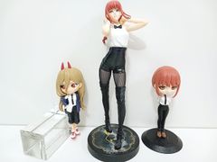 체인소맨 마키마 파워 BiCute Bunnies Figure / Q Posket 본체만 피겨 3점 세트 중고 [MB-8354]