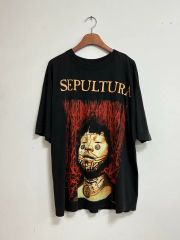 ☆激レア☆ セパルトゥラ SEPULTURA 92年 直筆サインTシャツ - メルカリ