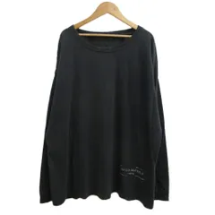 メゾンマルジェラ Maison Margiela 25SS スタンプロゴ ダメージ加工 ロングスリーブ Tシャツ ロンT XL グレー 長袖 カットソー S51GC0535 S24567 /PP ■GY18のサムネイル