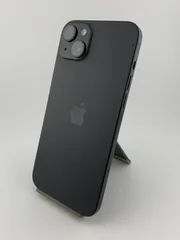 【中古】【展示使用品・画面キズ有】iPhone 15 Plus 128GB ブラック 3M457J/A SIMロックなしのサムネイル