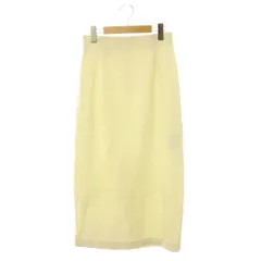 ルルウィルビー Loulou Willoughby 25SS カメリアポンチタイトスカート ロング ストレッチ 2 オフホワイト /HS ■OSのサムネイル