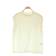 マッキントッシュ MACKINTOSH ノースリーブカットソー クルーネック コットン 8 ホワイト /MY ■OS ■SHのサムネイル