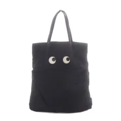 アニヤハインドマーチ ANYA HINDMARCH EYES トートバッグ ナイロン 黒 ブラック 目玉モチーフ /RI ■OSのサムネイル