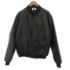 カッパ kappa 90s Ｍ 中綿 ブルゾン ジャケット ロゴ ブラック 黒 ヴィンテージ オールド アウター イタリア製のサムネイル