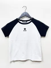 MARY QUANT マリークワント ロゴ クロップド丈 半袖 カットソー sizeM/白 黒 ■◆レディースのサムネイル