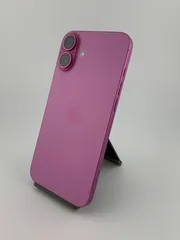 【中古】【展示使用品・ネットワーク制限△・画面キズ有】iPhone 16 Plus 128GB 3N345J/A ピンク SIMロックなしのサムネイル